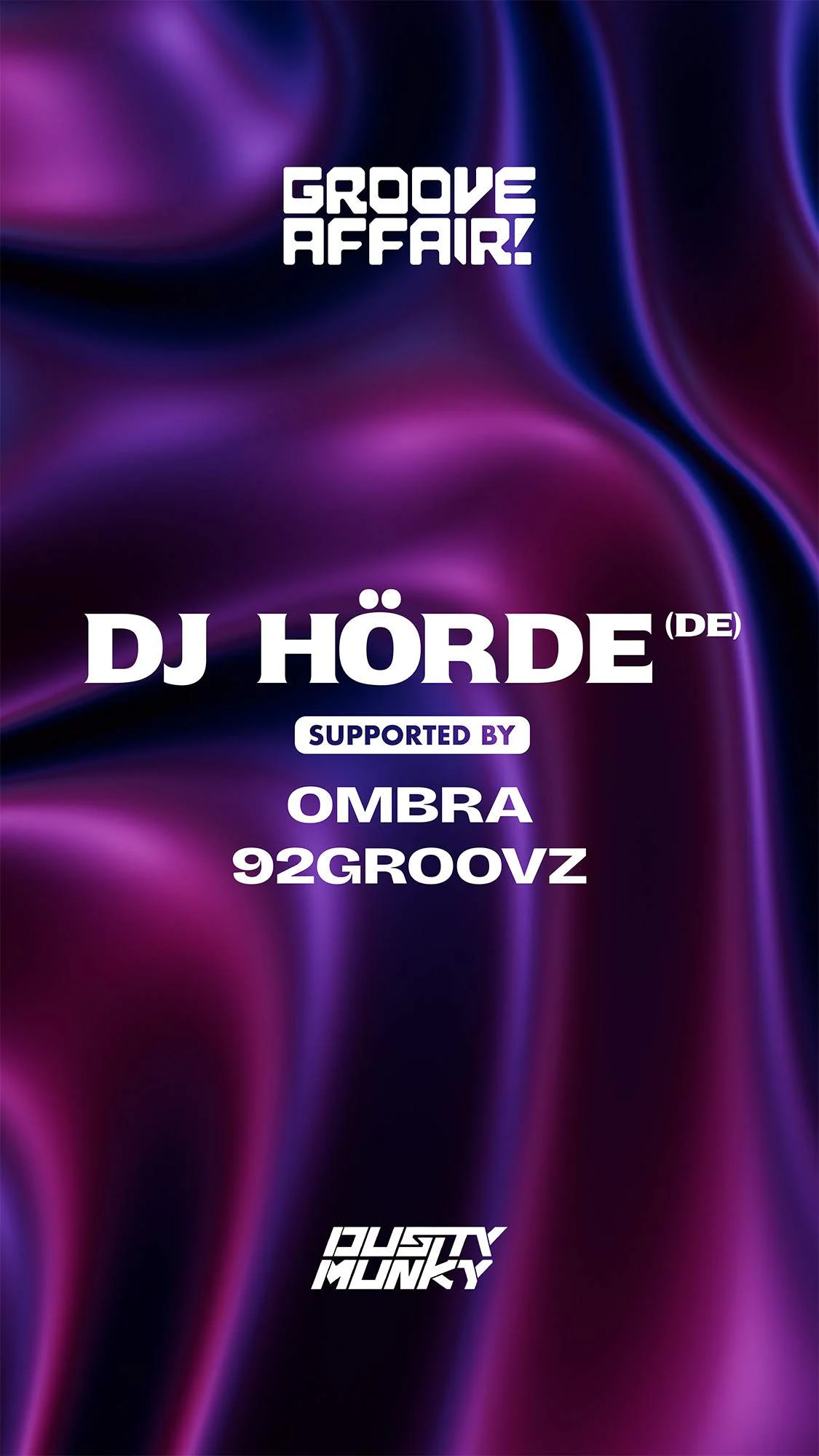 Groove Affair: An Evening of Techno with DJ HÖRDE