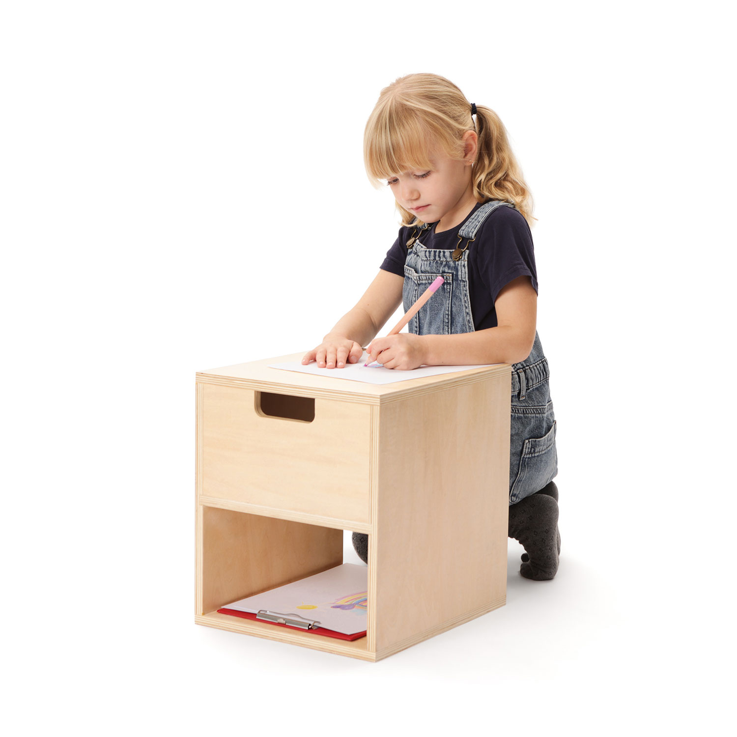 ABC Multi-Hocker, mit Ablagefächern
