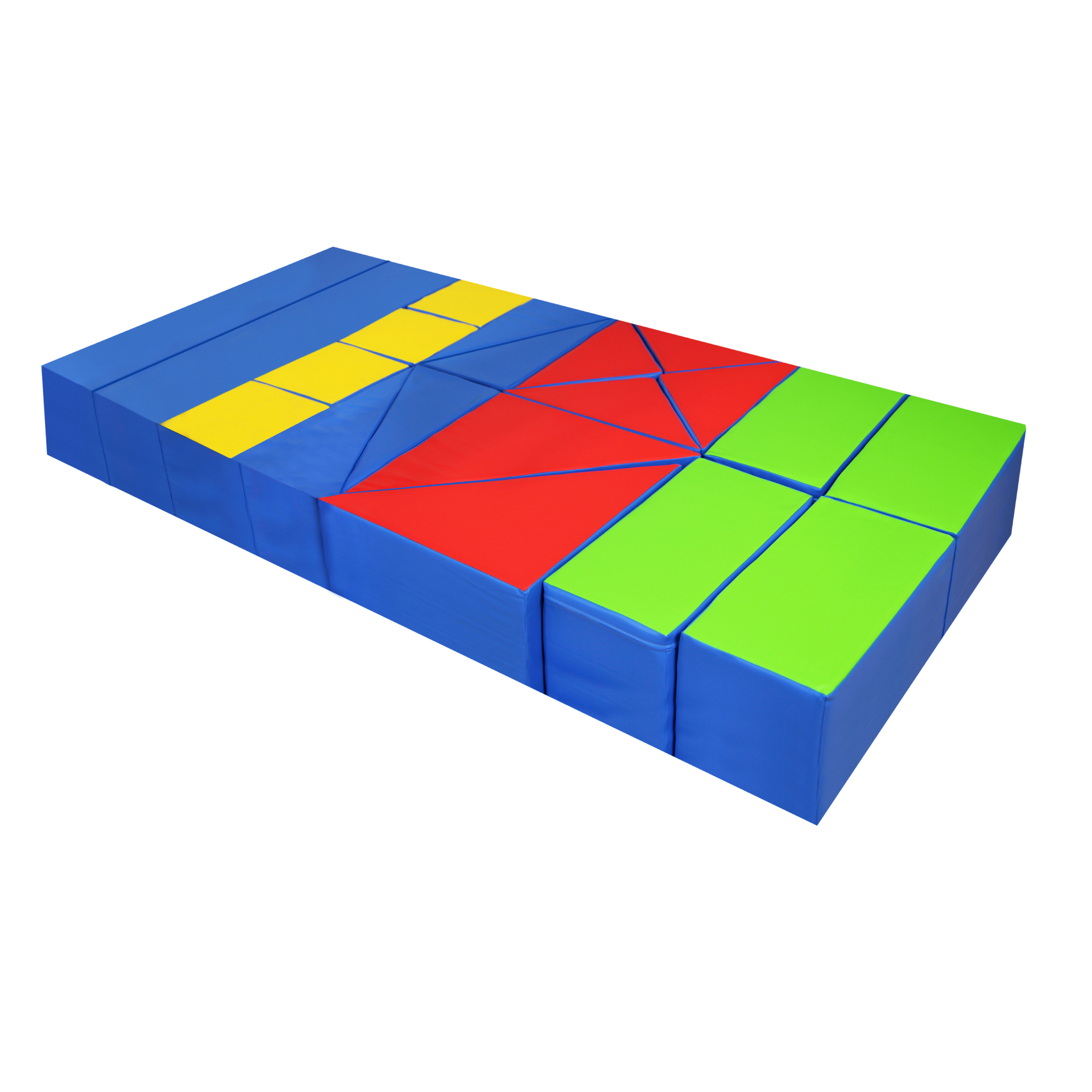 Schaumstoff Bausteine XXL, 20er Set, Bunt