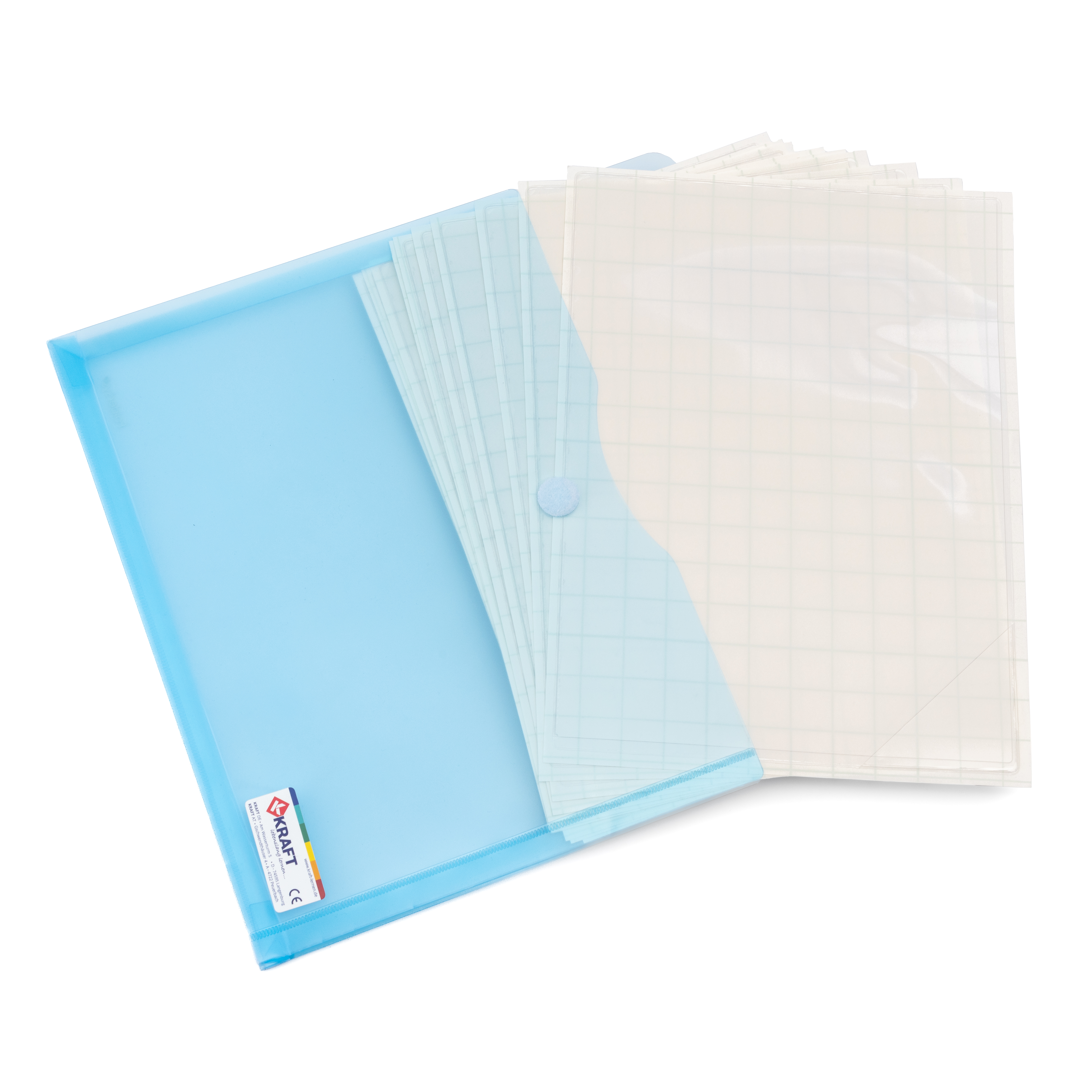 Infohülle A4, 10er inkl. Mappe