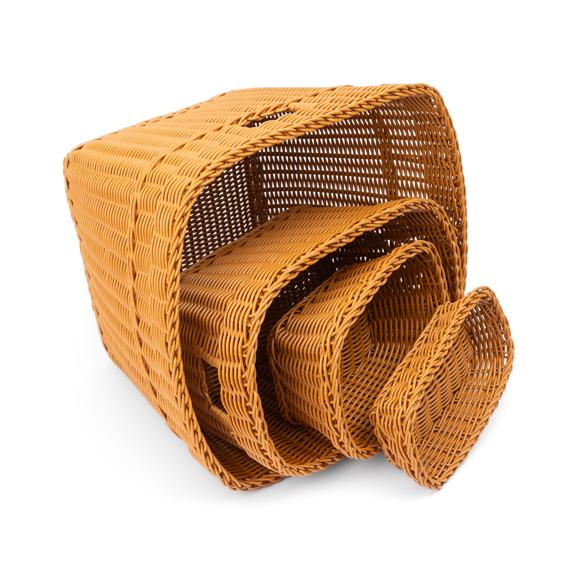 Flechtkorb Flexi, 11,5L, rechteckig