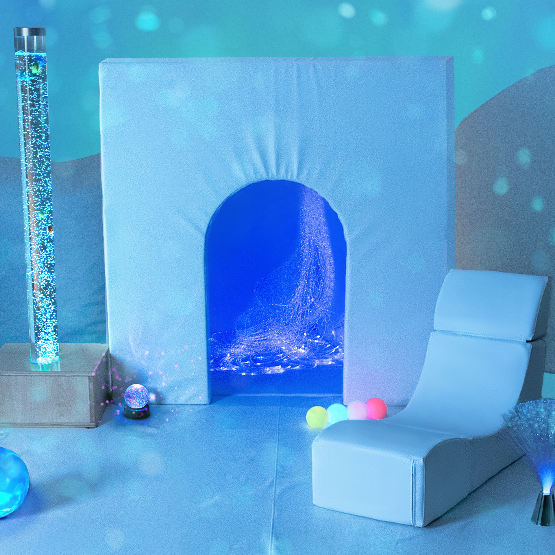 Sinneshaus aus Kunstledermatten