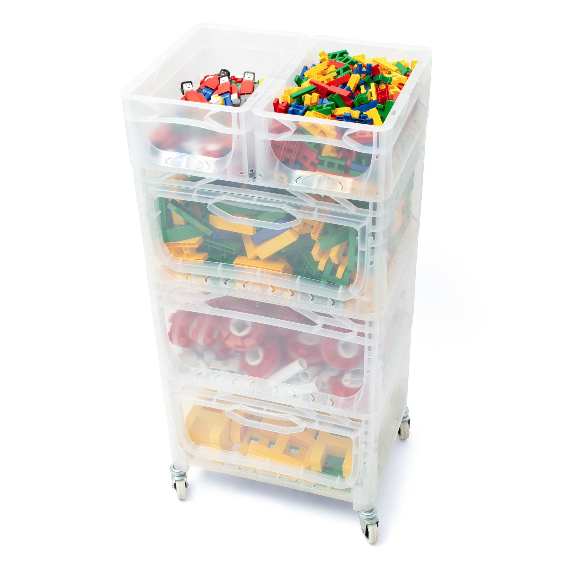 K-TEC 3+ Profiausstattung, 740er Set, inkl. Baupläne und Rollwagen