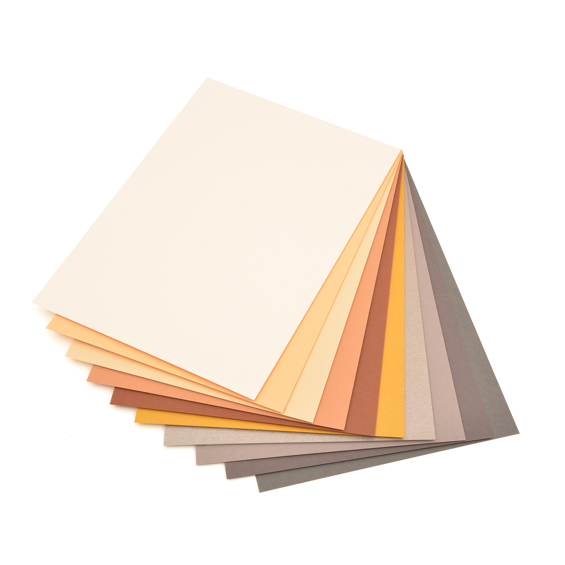 K300 g/m², A4, 40 Blatt, Erdtöne