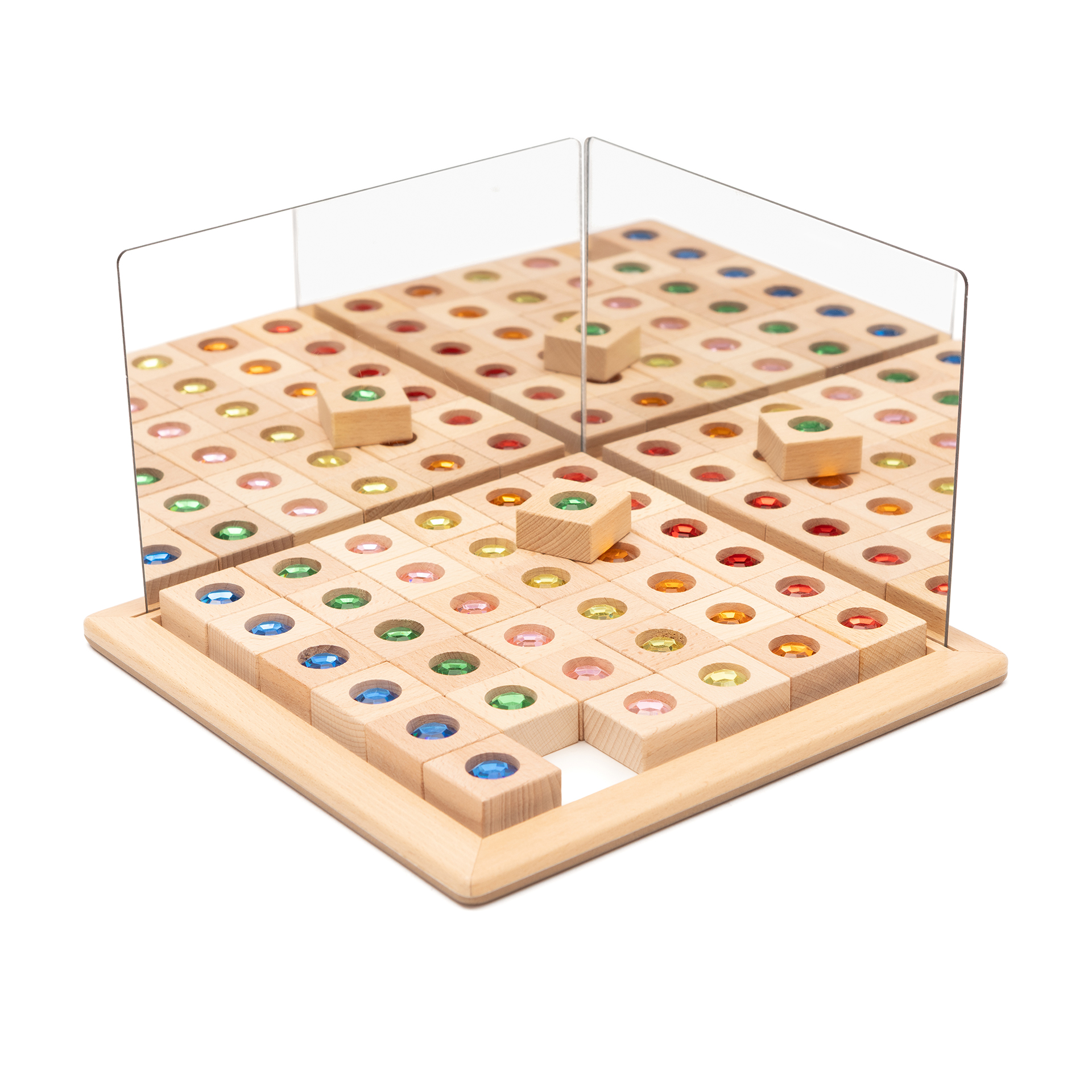 Spieltablett, mit Spiegelständer inkl. Spiegel