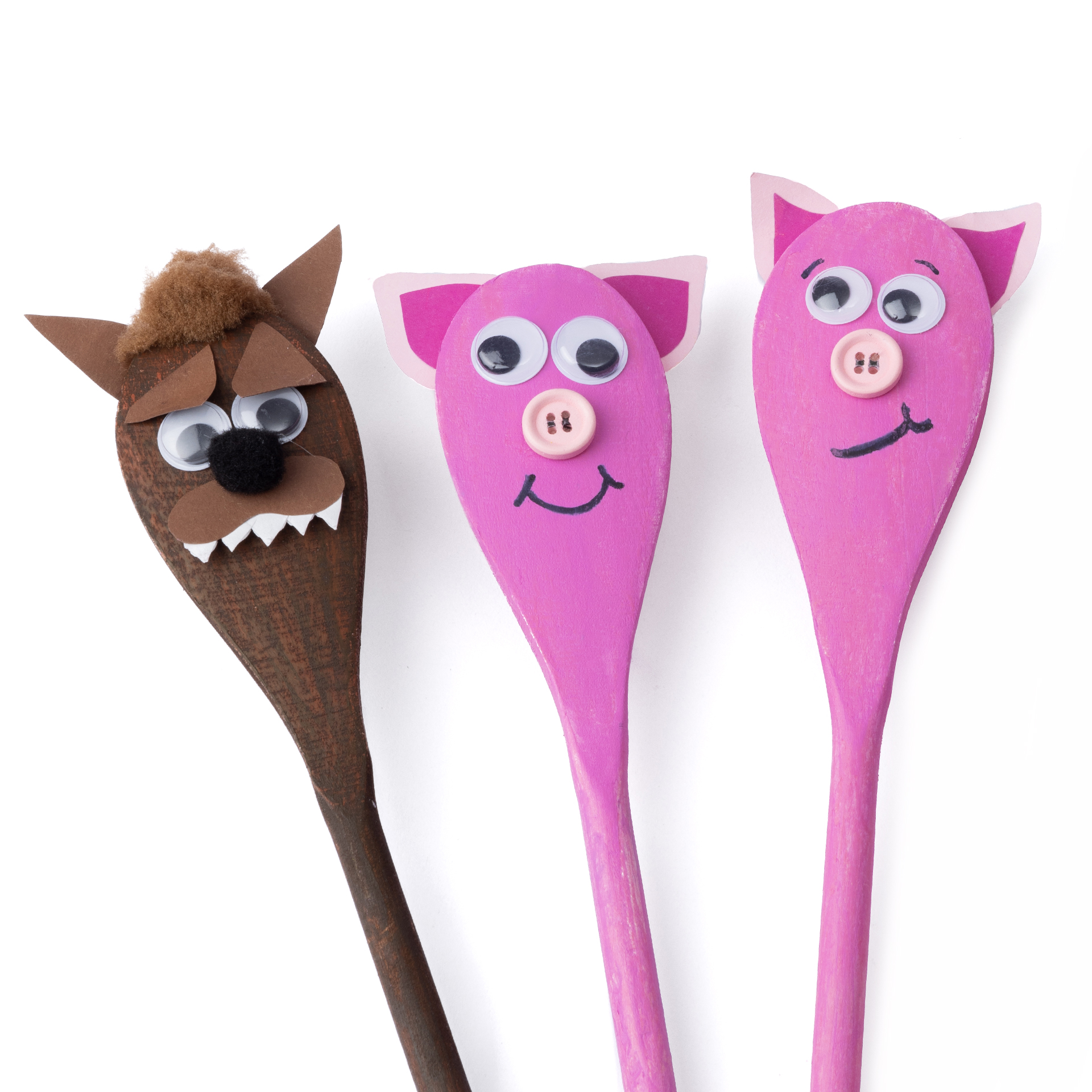 Wackelaugen M, 5 Größen, 500 Stück