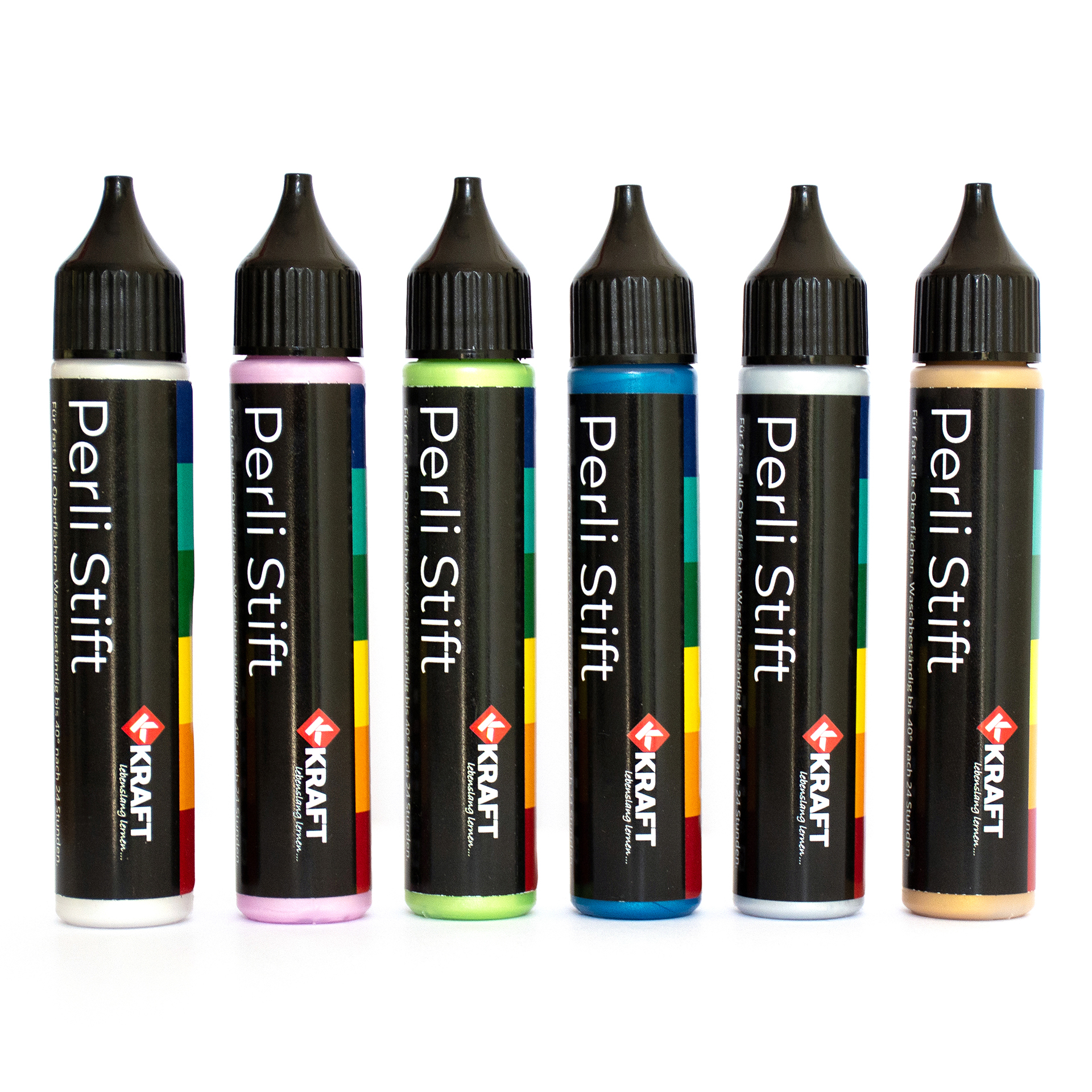 Perli Stifte, 6-Farben-Set