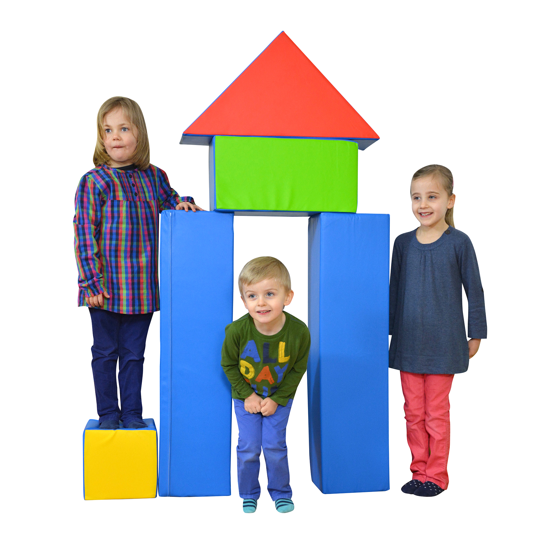 Schaumstoff Bausteine XXL, 20er Set, Bunt