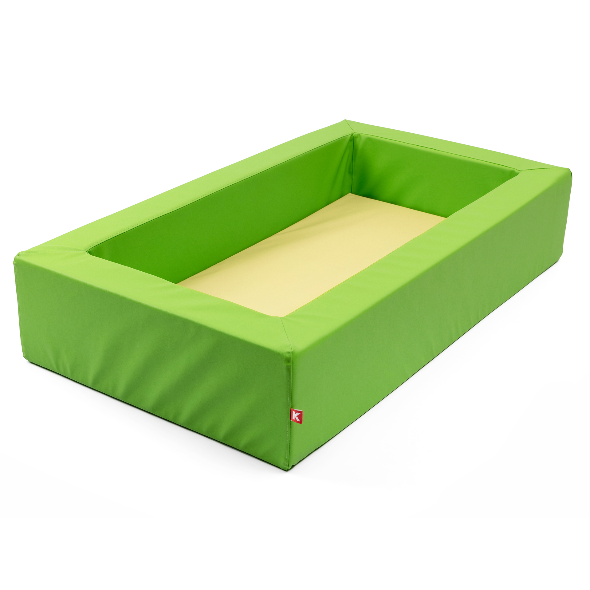 Schaumstoffbett, Grün
