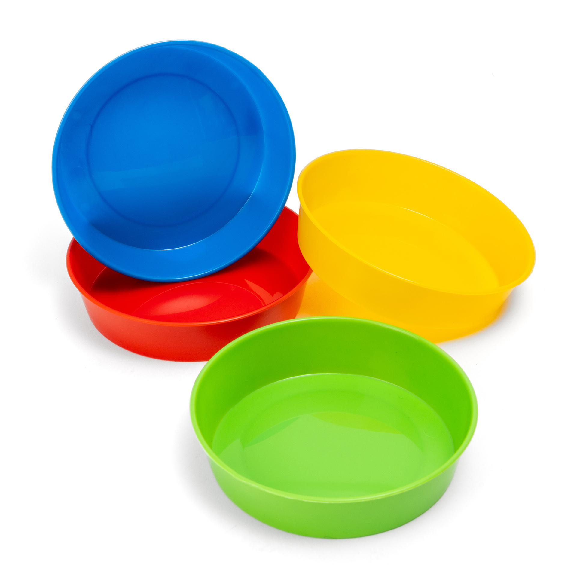 Materialschalen rund, 4er Set