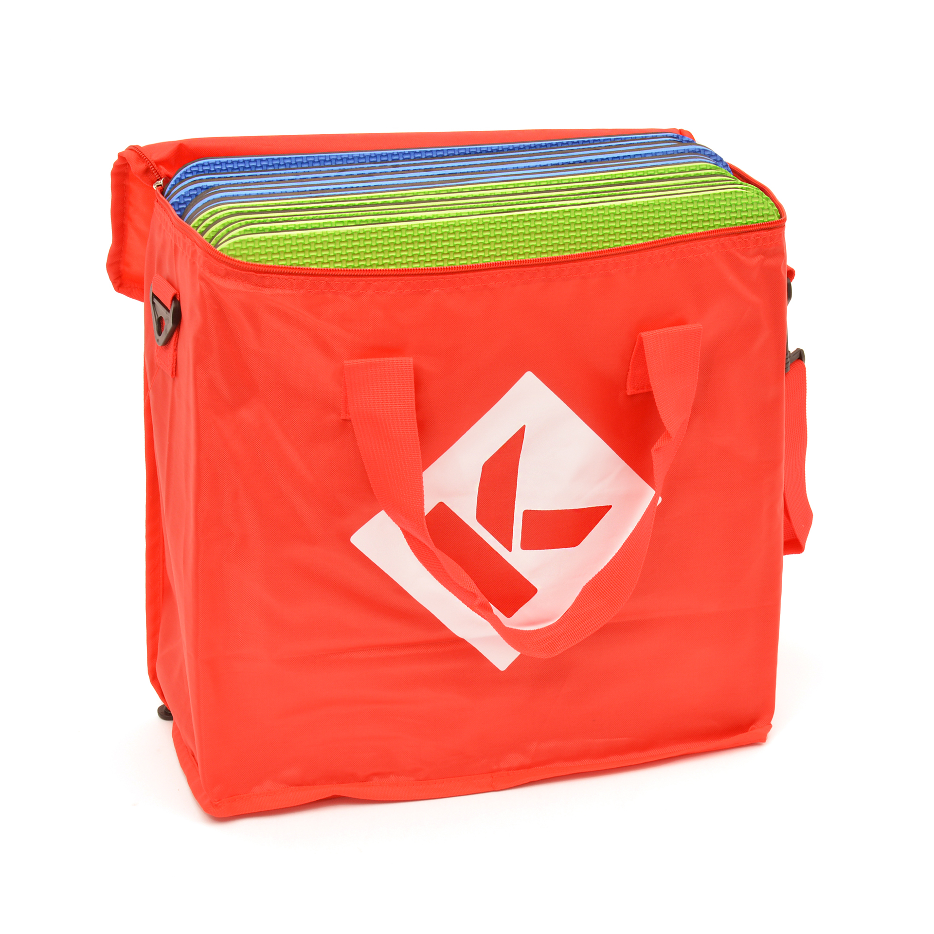 Sitzkissen In- und Outdoor 12er Set, inkl. Tasche