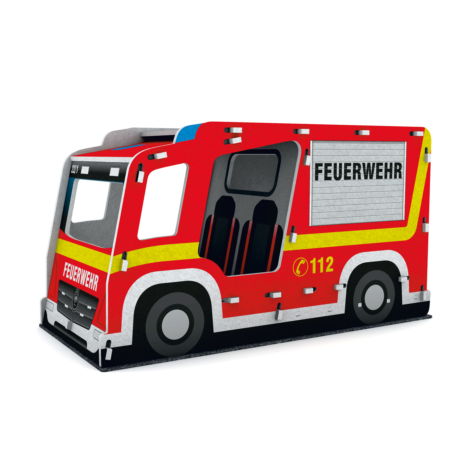Designed Schallschutz Feuerwehrauto