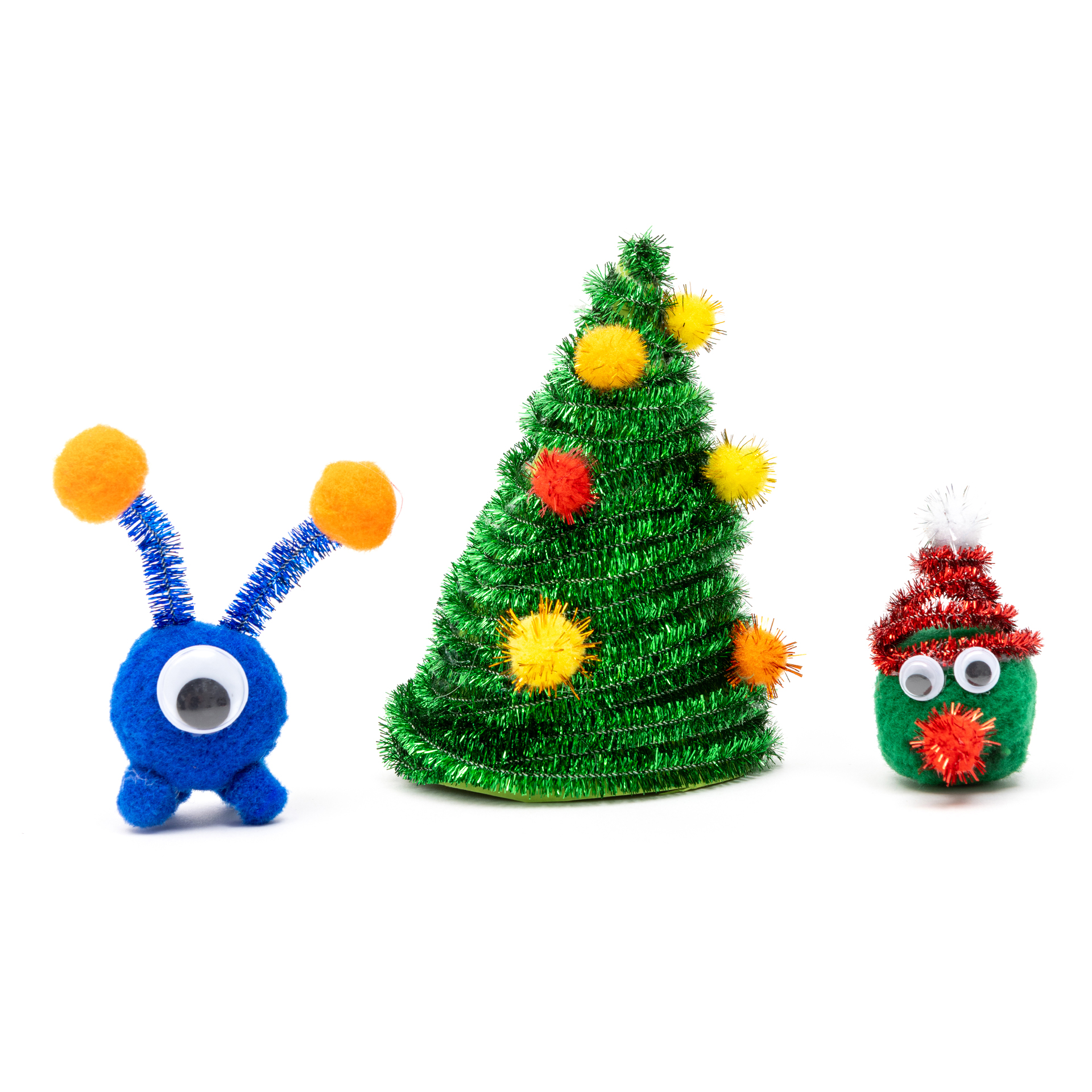 Pfeifenputzer, 8 Glitzerfarben, 50 Stück