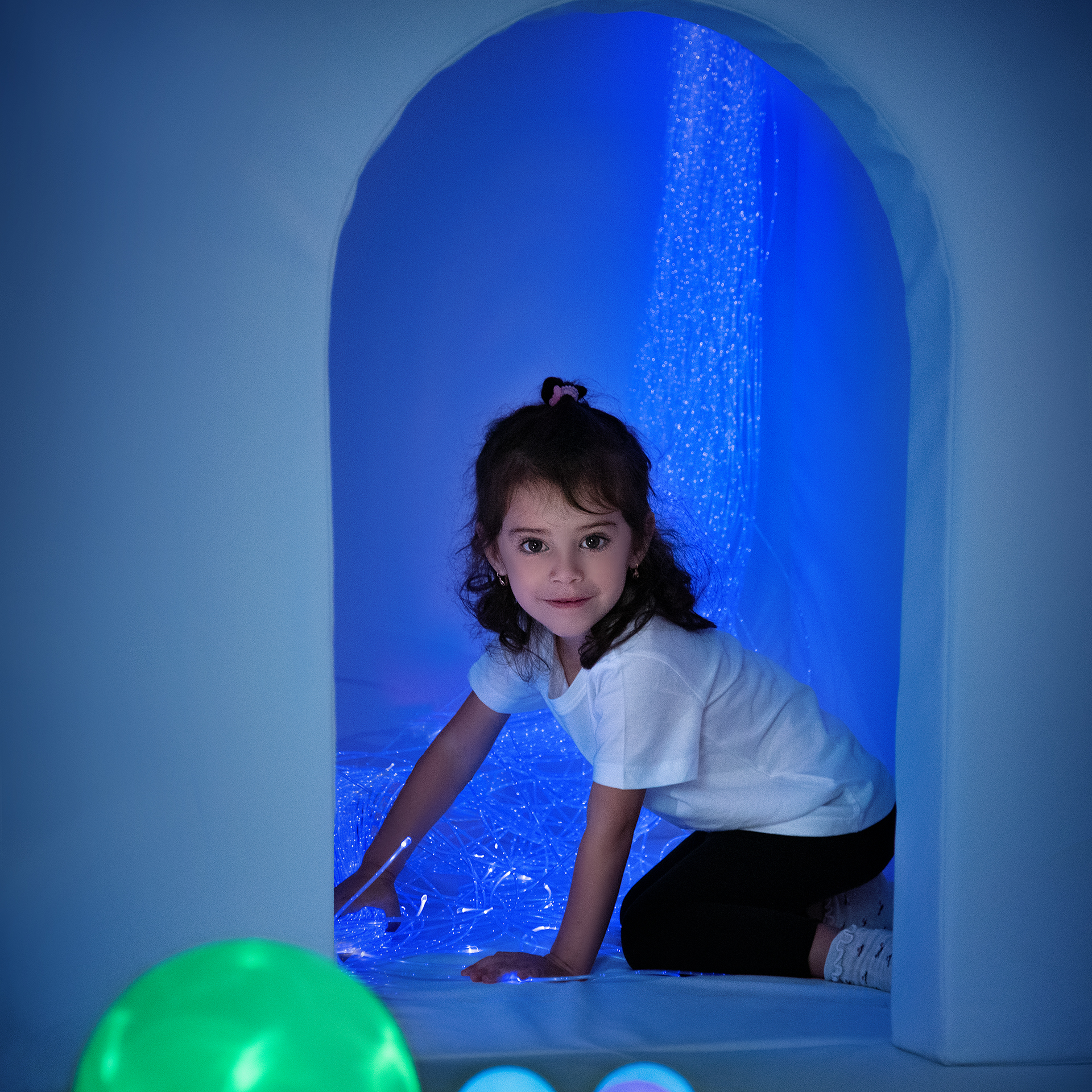 Sinneshaus aus Kunstledermatten