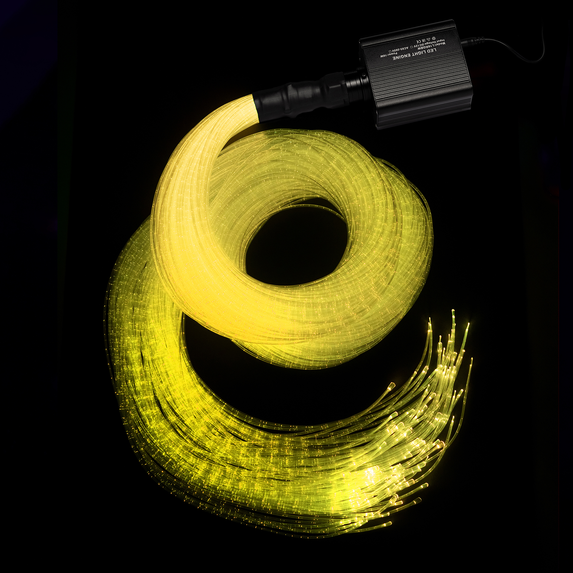 Faseroptik-Stränge mit Projektor, das Profi-Set