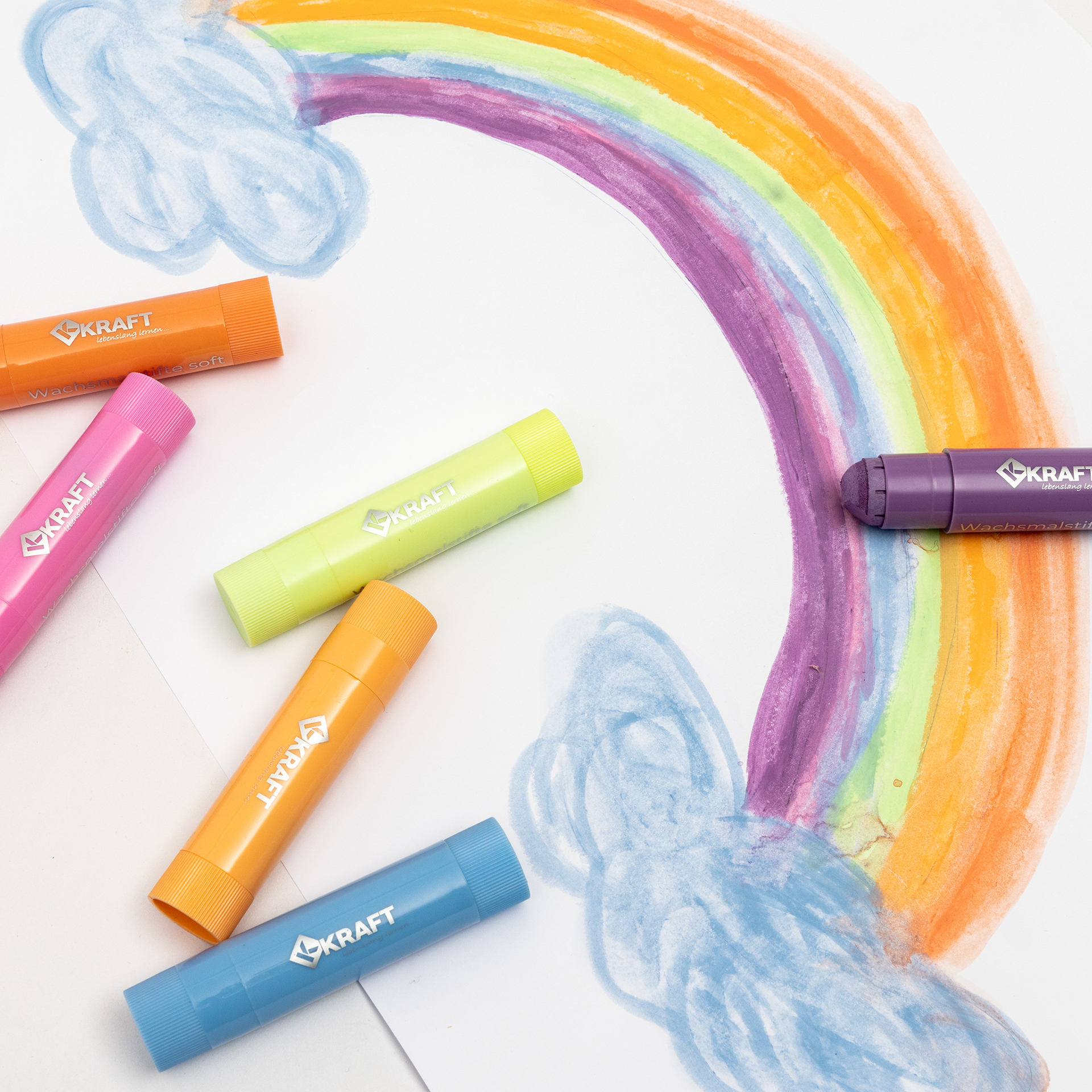 Softmaler, 6-Farben-Set, Pastell