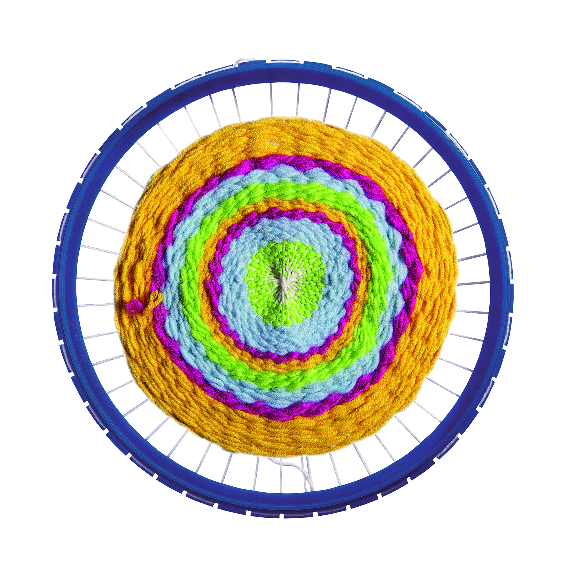 Webrahmen rund, inkl. Baumwollbeutel