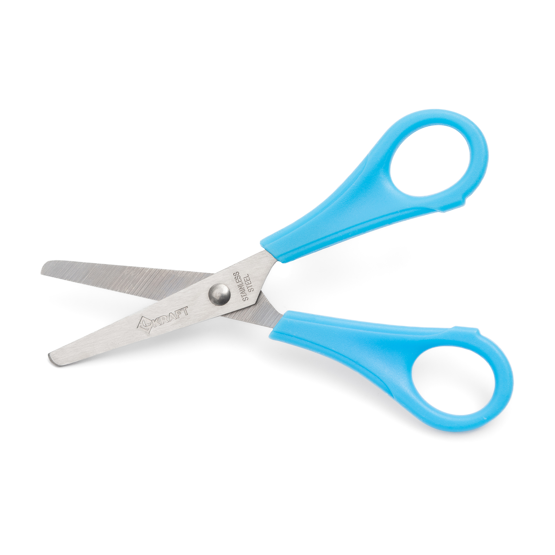 Bastelschere rechts rund