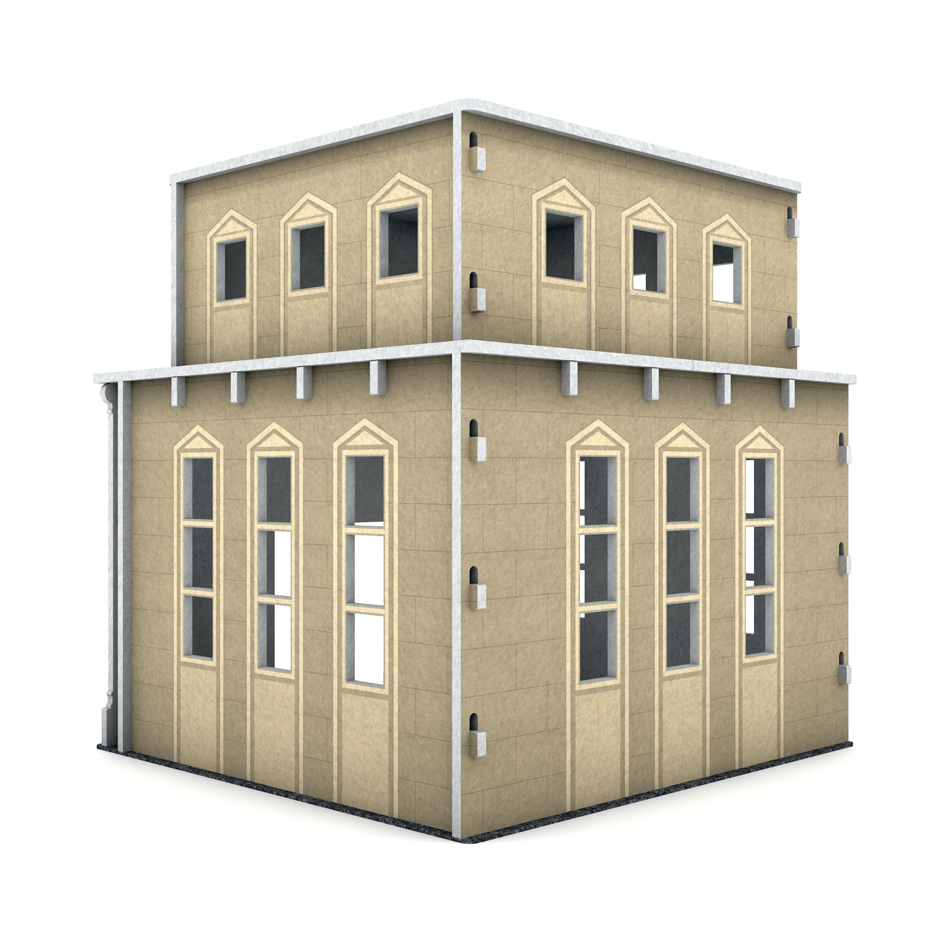 Designed Schallschutz Bank