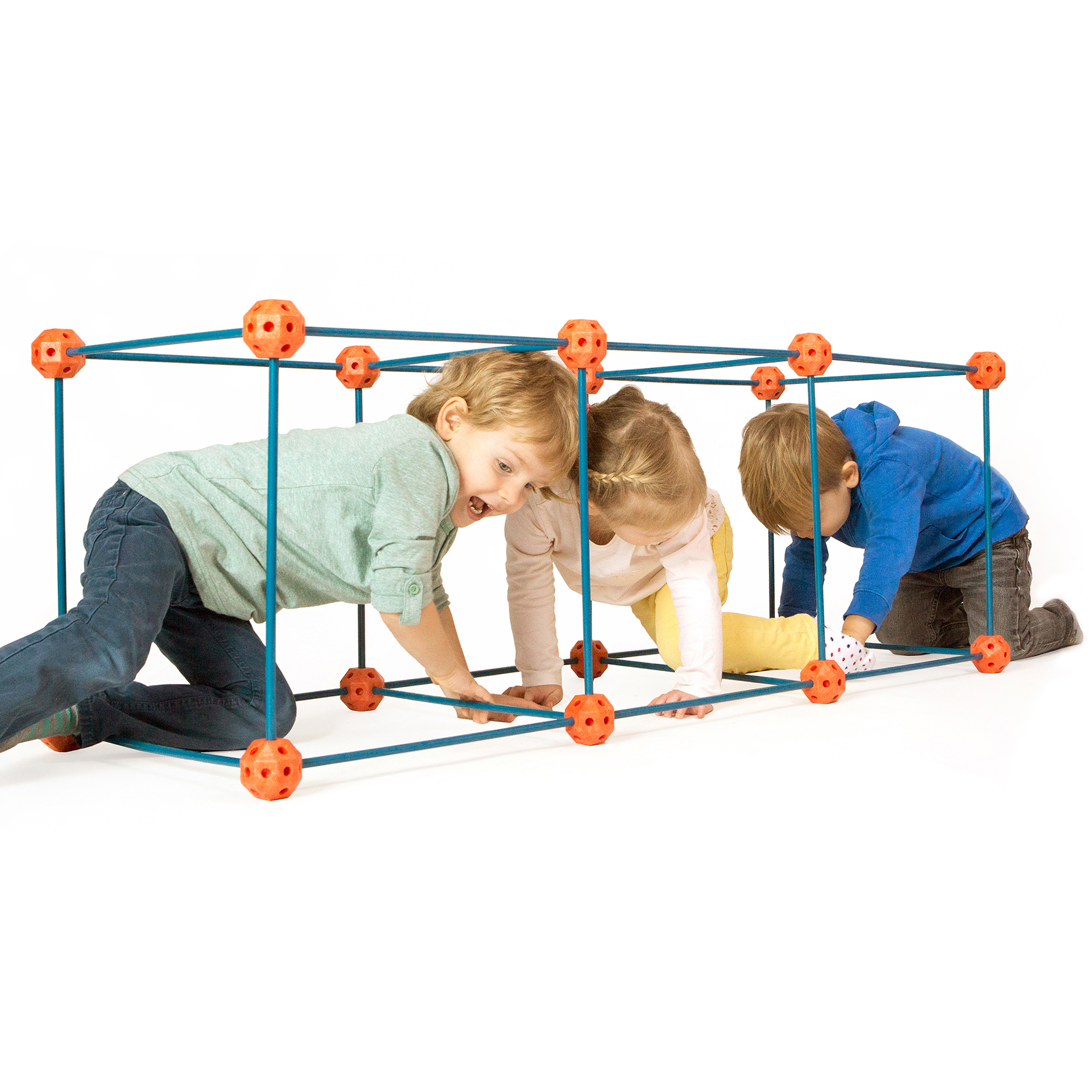 Bude Steckbaukasten XXL, 144 teiliges Set