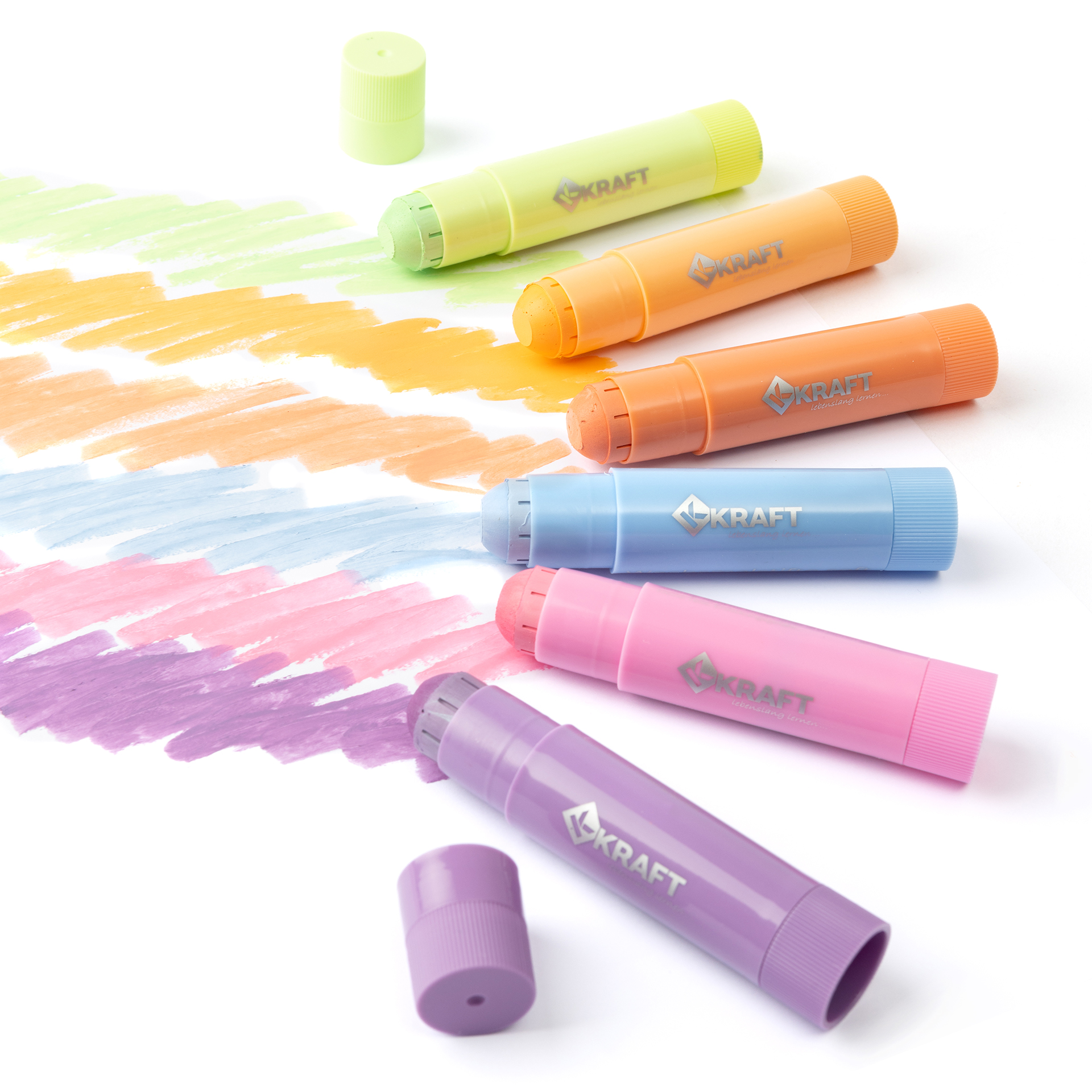 Softmaler, 6-Farben-Set, Pastell