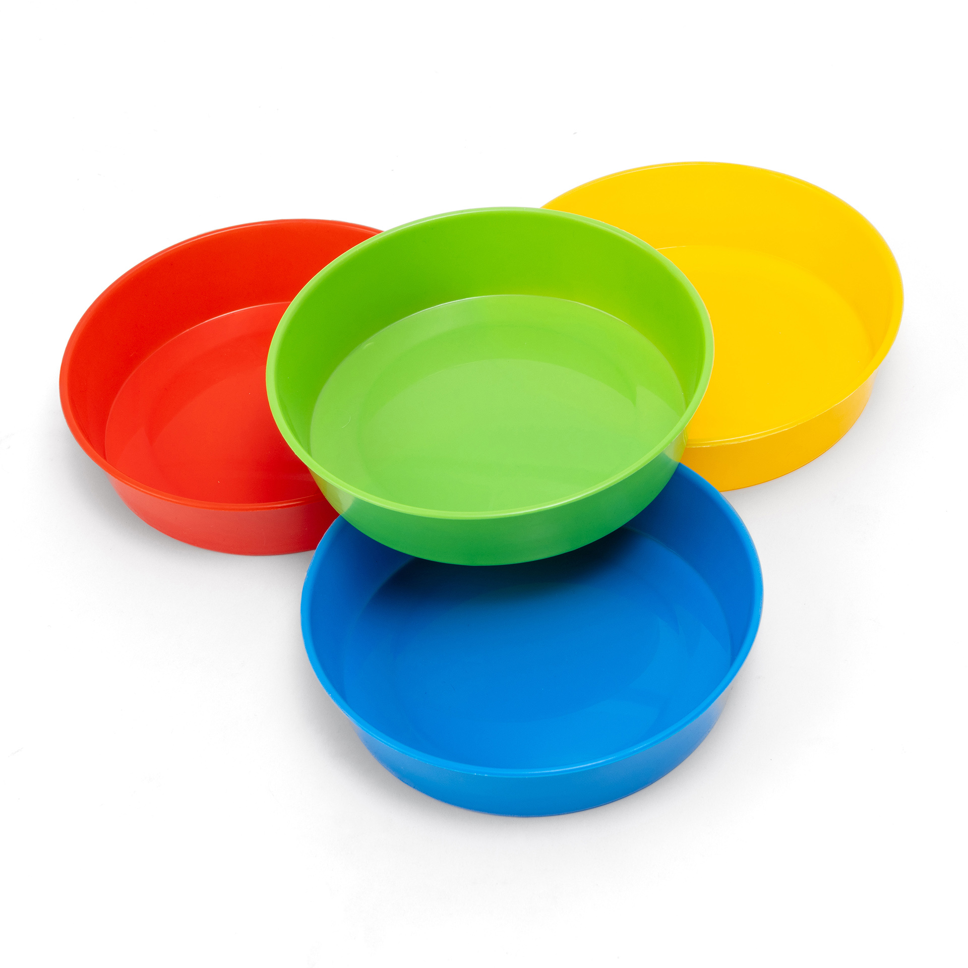 Materialschalen rund, 4er Set