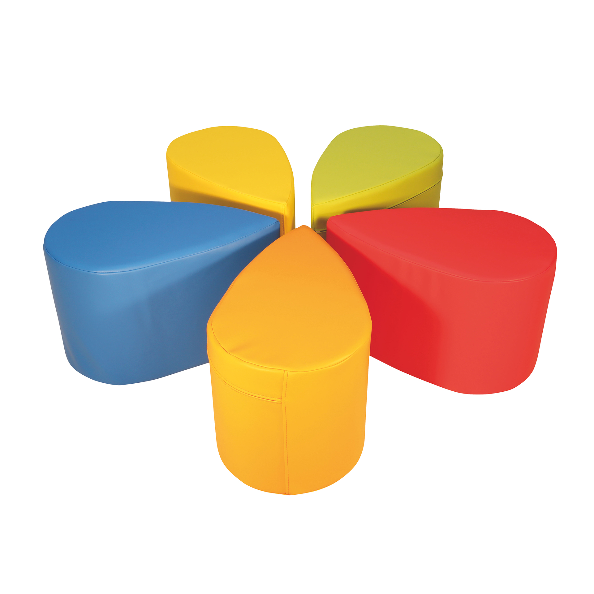 Blütenblätter bunt, 5er Set