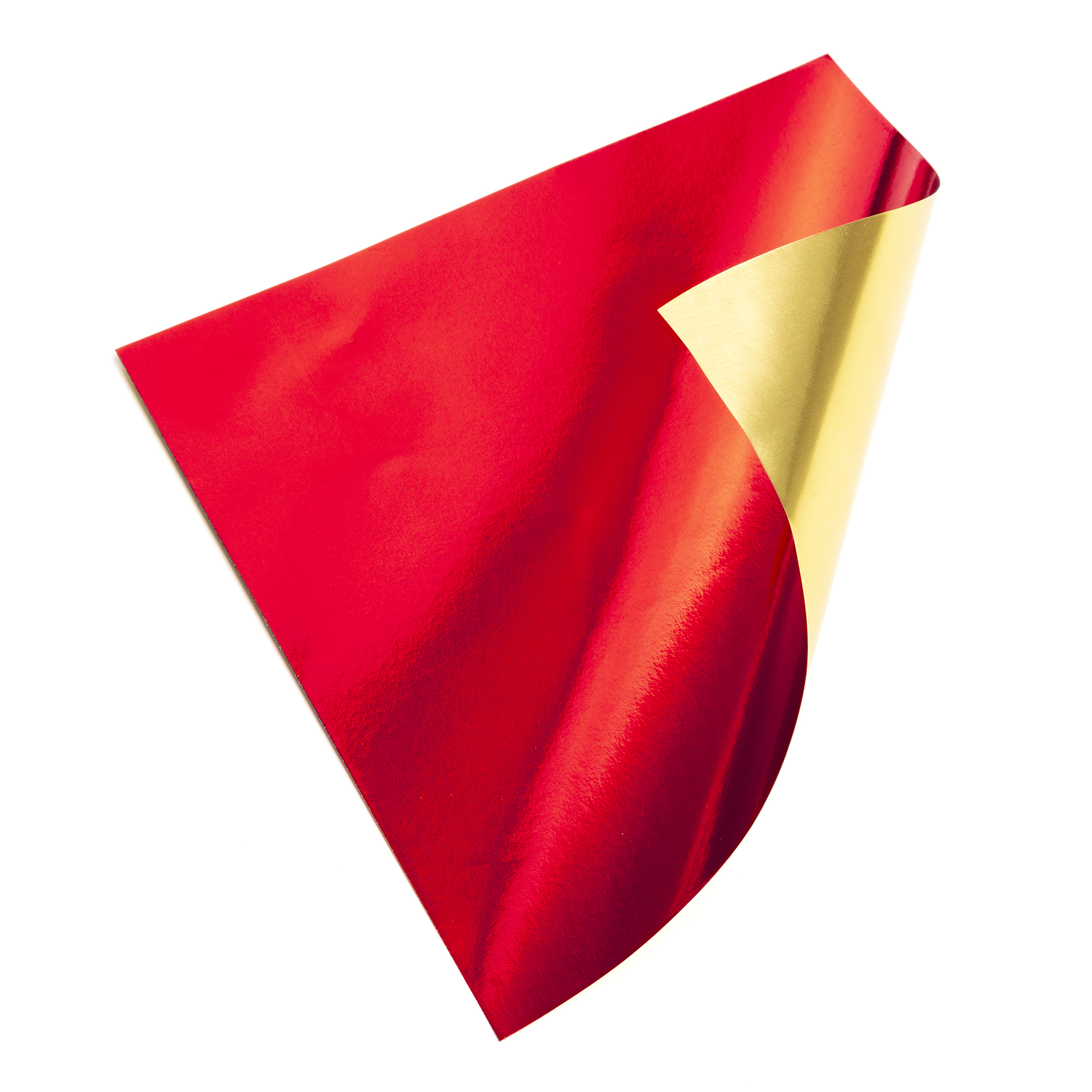 Faltblätter Alu-Folie, 15x15cm, 50 Blatt, 5 Farben