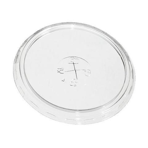 Plastični kozarci / rPET / 95mm / pokrov z odprtino / 100 kos