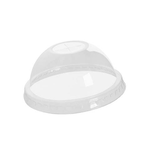 Plastični kozarci / rPET / 78mm / kupola z odprtino / 50 kos