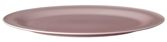 Ovalni pladenj 35x28 cm Beat roza