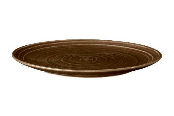 Plitvi krožnik 17,5 cm Terra bela