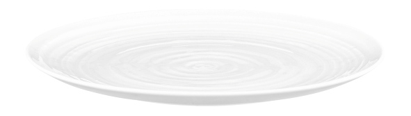 Plitvi krožnik 22,5 cm Terra bela