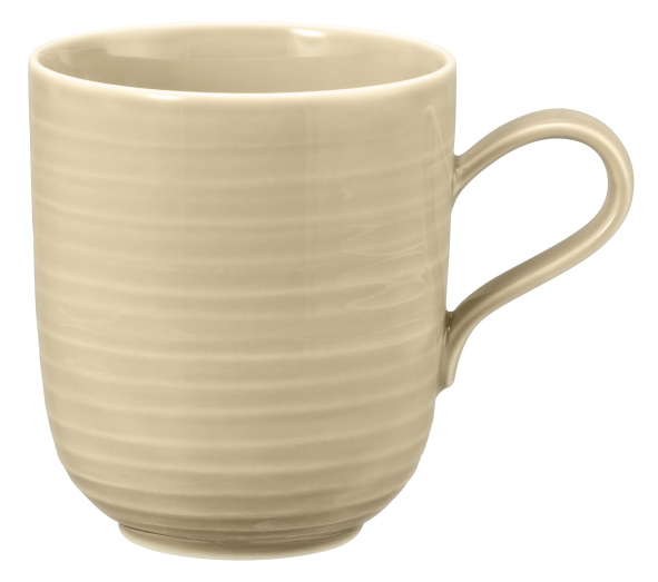 Vrček z ročajem 0,40 l Terra bela