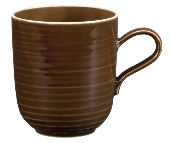 Vrček z ročajem 0,40 l Terra bela
