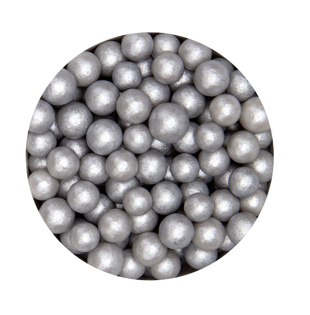 Dekoracija perle srebrne 60gr.