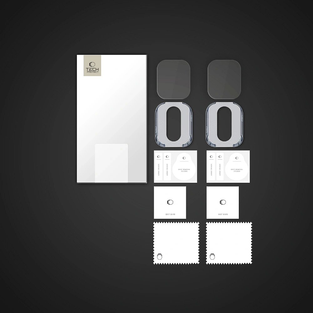 Tech-Protect Tempered Glass Easy Set+ 2-Pack Apple Watch Ultra 1 / 2 ...