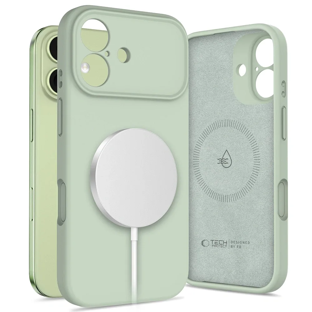 Tech-Protect Θήκη Silicone MagSafe iPhone 17 Sage