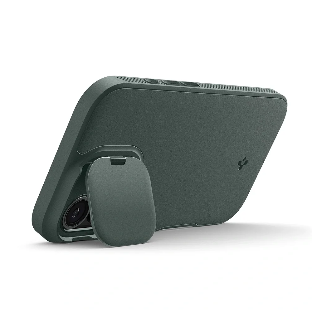 Spigen Θήκη Optik Armor Mag Magsafe iPhone 17 Abyss Green - LABMOBILE