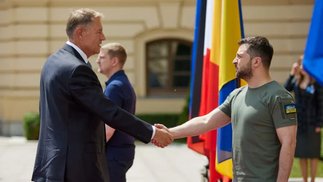 Iohannis și Zelenski, în convorbiri telefonice. Președintele României a cerut să se caute soluții în privința noii legi a minorităților naționale care a stârnit preocupări