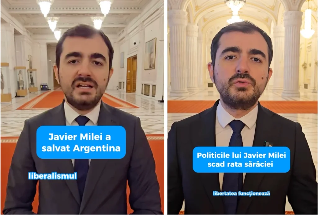 Liberal-libertarian și fanul lui Javier Milei. Cine este Claudiu Năsui, ministrul desemnat al Economiei