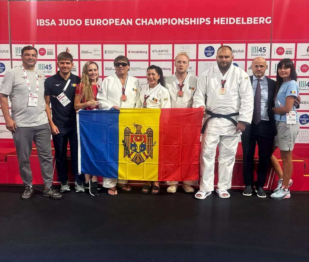 Sportivii moldoveni s-au întors acasă cu patru medalii de la Campionatul European de parajudo pentru seniori