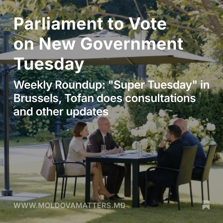 Parliament to Vote on New Government Tuesday