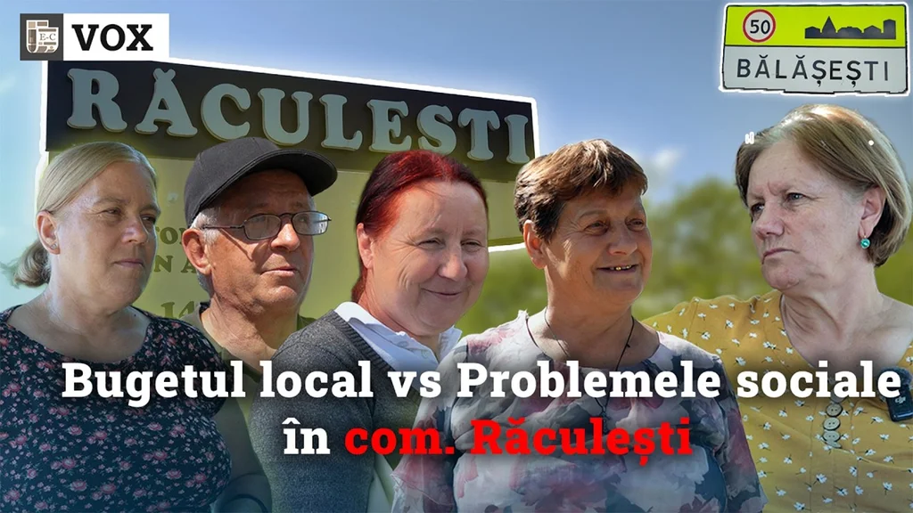 Cum ar trebui cheltuiți cei 7,66 milioane de lei ai comunei Răculești? Ce spun locuitorii
