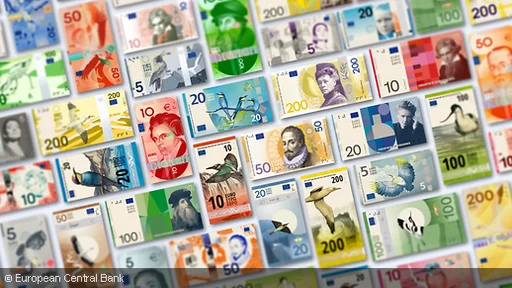 Bancnotele euro vor avea un nou design