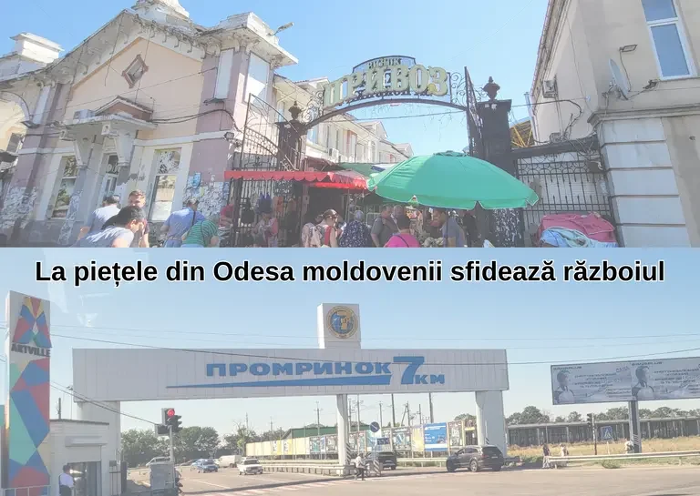 Moldovenii din piețele Odesei: între muncă, război și speranța unei vieți normale