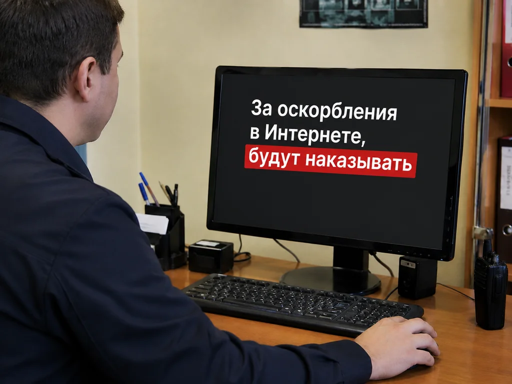 За оскорбления, в том числе в Интернете, будут наказывать