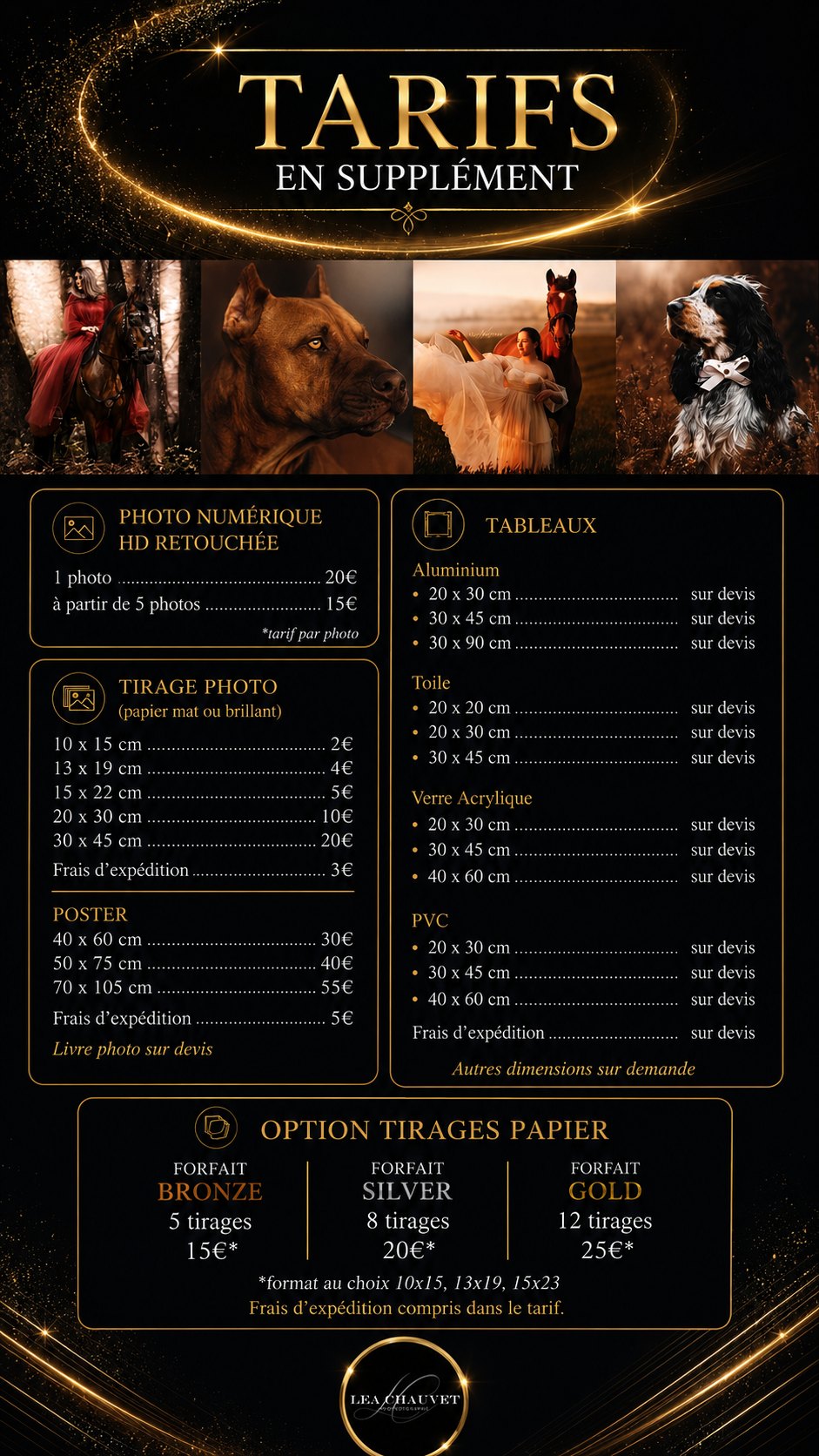 Tarifs