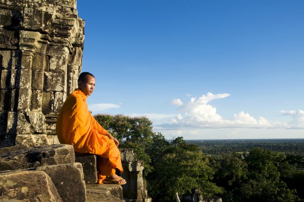 Angkor wat in Cambodja