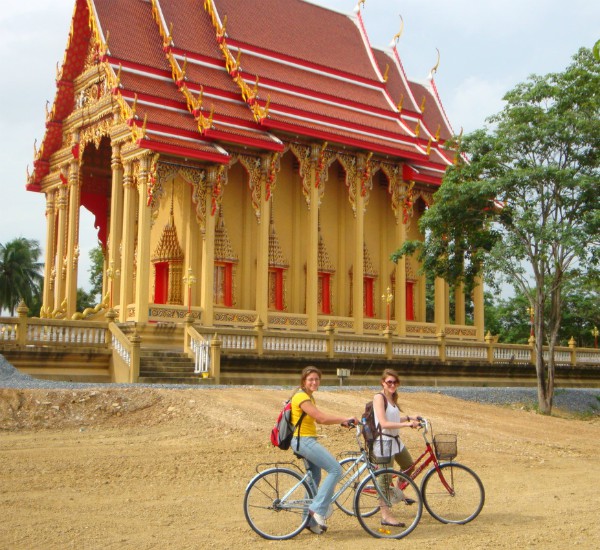 Fiets in Bangkok, Laos